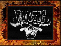 Danzig Classic Skull 138967 1 - Small Printed Patch