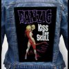 Danzig Kiss The Skull - Photo Quality Printed Back Patch