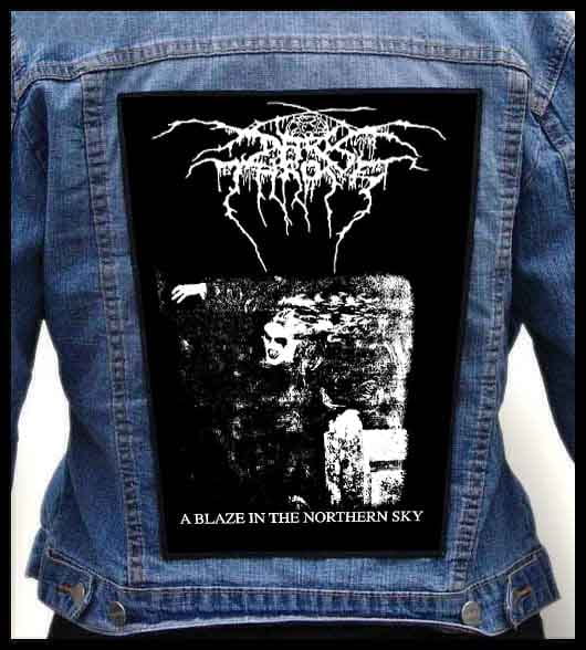Darkthrone A Blaze In The Northern Sky Photo Quality Printed Back Patch King Of Patches