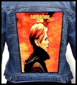 David Bowie Low - Photo Quality Printed Back Patch