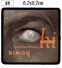 David Bowie Everyone Says Hi (25) - Small Printed Patch