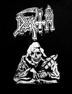 Death Logo 121148 1 - Small Printed Patch