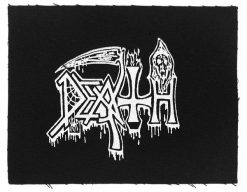 Death Old Logo 151247 1 - Small Printed Patch