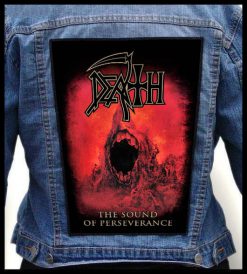 Death The Sound Of Perseverance - Photo Quality Printed Back Patch