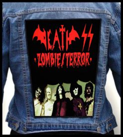 Death Ss Zombie Terror - Photo Quality Printed Back Patch