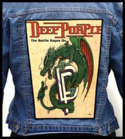 Deep Purple The Battle Rages On... - Photo Quality Printed Back Patch