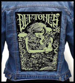 Deftones Woman & Skulls - Photo Quality Printed Back Patch