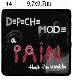 Depeche Mode Pain (14) - Small Printed Patch