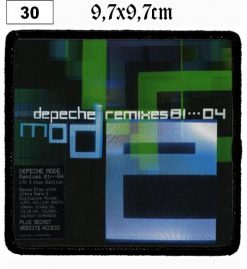 Depeche Mode Remixes 81 04 (30) - Small Printed Patch