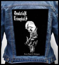Desolation Triumphalis Forever Bound To Nothingness - Photo Quality Printed Back Patch