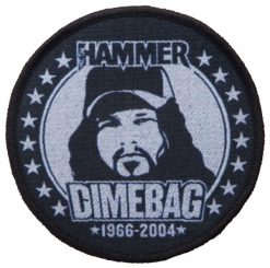 Dimebag Darrell Rip 1966 2004 148710 1 - Small Printed Patch