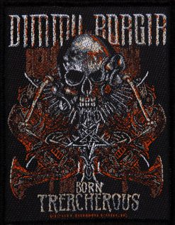 Dimmu Borgir Born Treacherous 123988 1 - Small Printed Patch