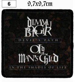 Dimmu Borgir Old's Man Child Split 2 (06) - Small Printed Patch