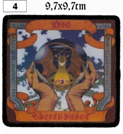 Dio Sacred Heart (04) - Small Printed Patch