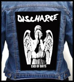 Discharge End Of Days - Photo Quality Printed Back Patch
