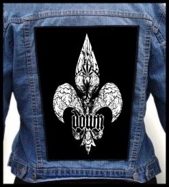 Down - Photo Quality Printed Back Patch