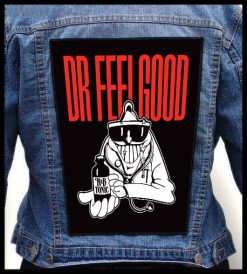 Dr Feelgood - Photo Quality Printed Back Patch