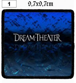 Dream Theater Logo (01) - Small Printed Patch