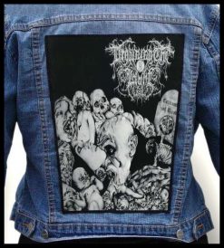 Drowning The Light Catacombs Of Blood - Photo Quality Printed Back Patch