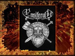 Ensiferum Sword And Axe 115448 1 - Small Printed Patch