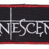 Evanescence Logo Red White 143485 1 - Small Printed Patch