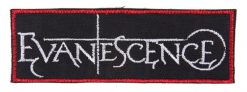 Evanescence Logo Red White 143485 1 - Small Printed Patch