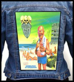 Evildead Annihilation Of Civilization - Photo Quality Printed Back Patch