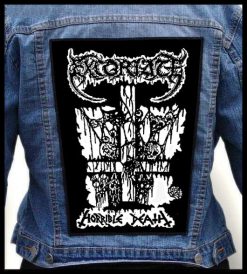 Excoriate Horrible Death - Photo Quality Printed Back Patch