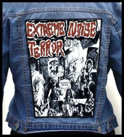 Extreme Noise Terror A Holocaust In Your Head - Photo Quality Printed Back Patch