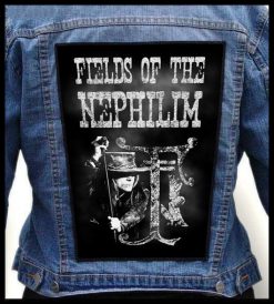Fields Of The Nephilim - Photo Quality Printed Back Patch