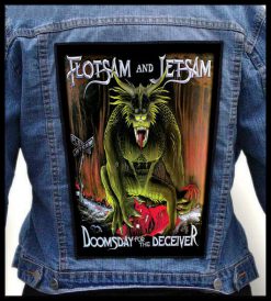 Flotsam And Jetsam Doomsday For The Deceiver - Photo Quality Printed Back Patch