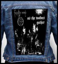 Forgotten Woods As The Wolves Gather - Photo Quality Printed Back Patch