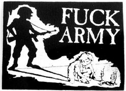 Fuck Army 9961 1 - Small Printed Patch