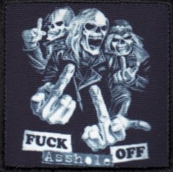 Fuck Off Asshole (Noff121) - Small Printed Patch