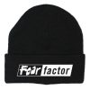 Fear Factor - Embroidery Warm Knit Winter Cap