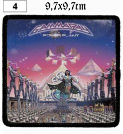 Gamma Ray Power Plant (04) - Small Printed Patch