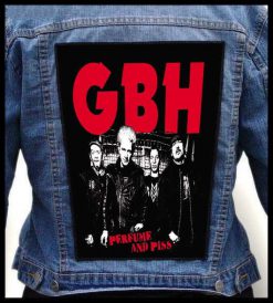 Gbh Perfume And Piss - Photo Quality Printed Back Patch