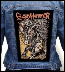 Gloryhammer Horse - Photo Quality Printed Back Patch