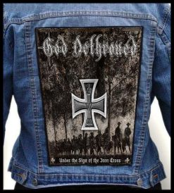 God Dethroned Under The Sign Of The Iron Cross - Photo Quality Printed Back Patch