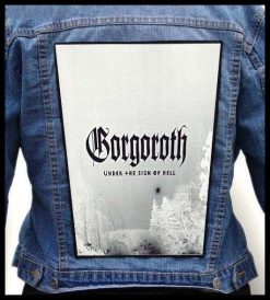 Gorgoroth Under The Sign Of Hell - Photo Quality Printed Back Patch