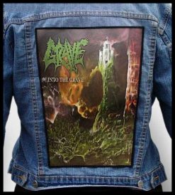 Grave Into The Grave - Photo Quality Printed Back Patch
