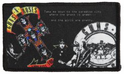 Guns N Roses 147338 1 - Small Printed Patch