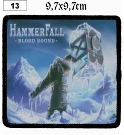 Hammerfall Bloodbound (13) - Small Printed Patch