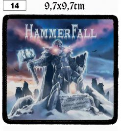 Hammerfall Chapter V (14) - Small Printed Patch