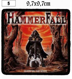 Hammerfall Glory To The Brave 2 (05) - Small Printed Patch