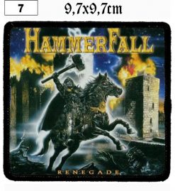 Hammerfall Renegade (07) - Small Printed Patch