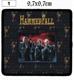 Hammerfall Band Photo (01) - Small Printed Patch