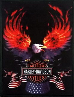 Harley Davidson 60737 1 - Small Printed Patch
