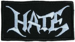 Hate Logo 33151 1 - Small Printed Patch