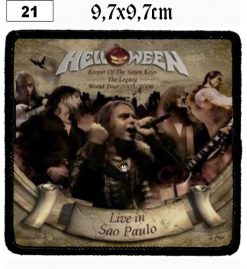 Helloween Live In Sao Paulo (21) - Small Printed Patch